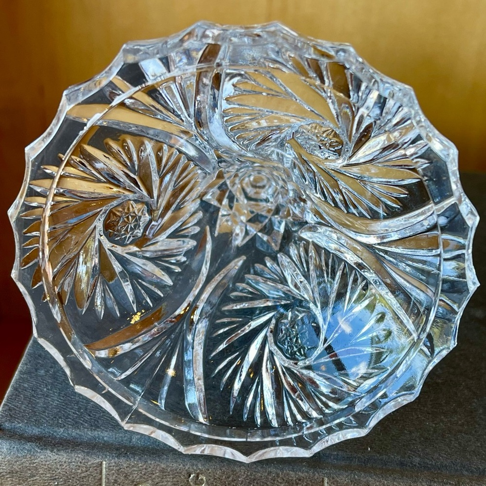 Anna Hutte Bleikristall 24% Lead Crystal Candlesticks- Germany - Picture 6 of 11